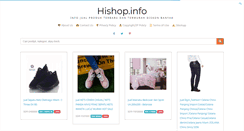 Desktop Screenshot of hishop.info